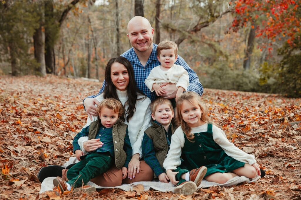 Dr. John Moylan and Family, owner and founder of the Alexandria Smile Center | Dentist in Alexandria, LA.